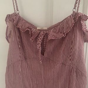 Intimately Free People Striped Keyhole Dress NWT